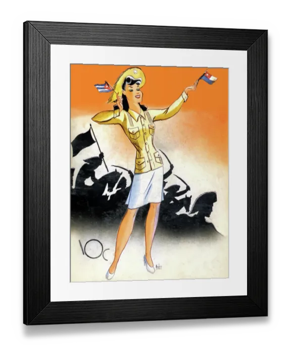 Framed Print : Cuba's Honor Framed Print : Cuba's Honor