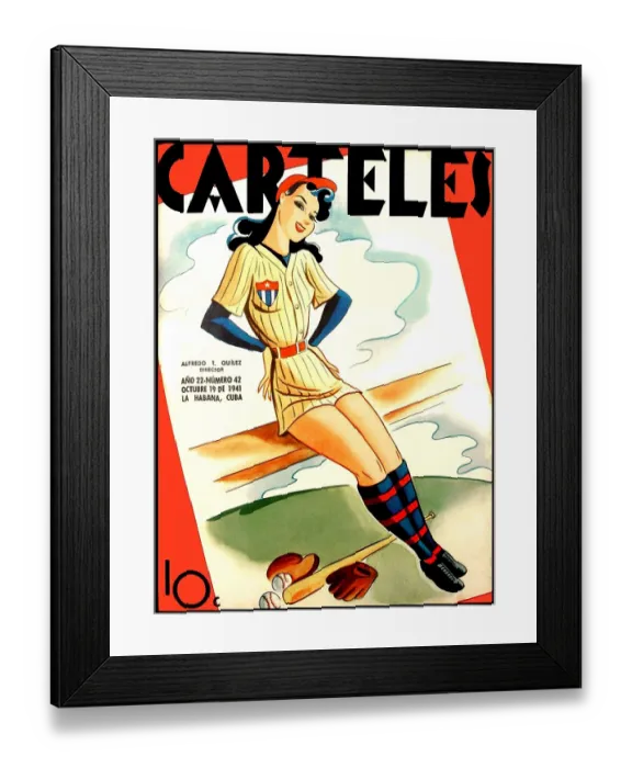 Framed Print : Female Baseball Star Framed Print : Female Baseball Star