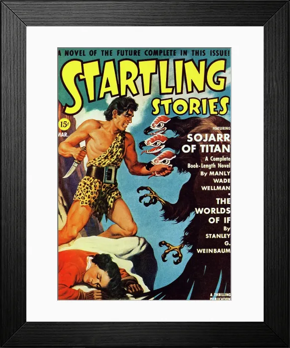Framed Print : Sojarr of Titan