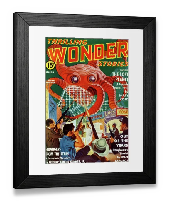 Framed Print : Strangers from the Stars Framed Print : Strangers from the Stars