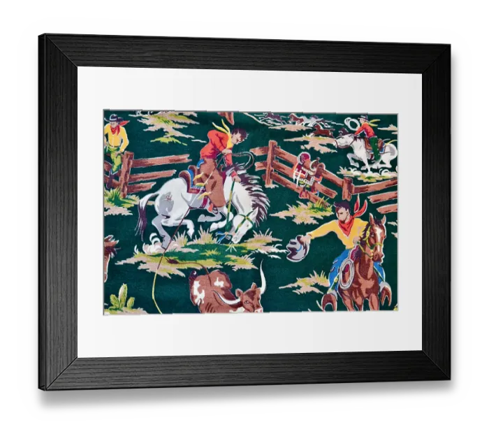 Framed Print : The Cowboy Life Framed Print : The Cowboy Life