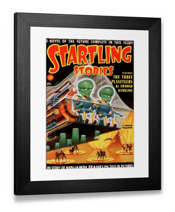 Framed Print : The Three Planeteers