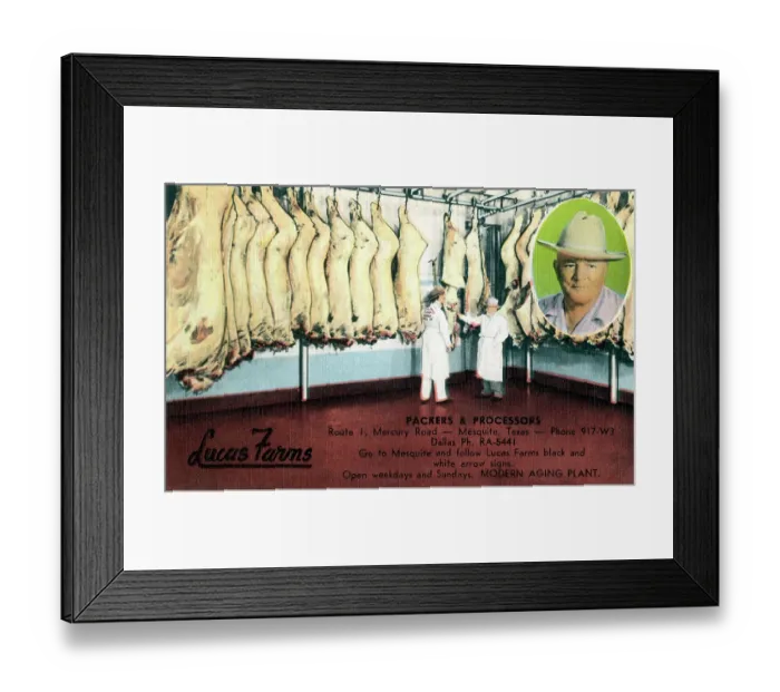 Framed Print : Lucas Farms Framed Print : Lucas Farms