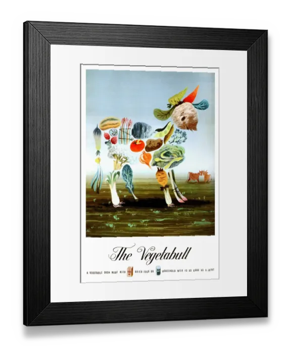 Framed Print : The Vegetabull Framed Print : The Vegetabull