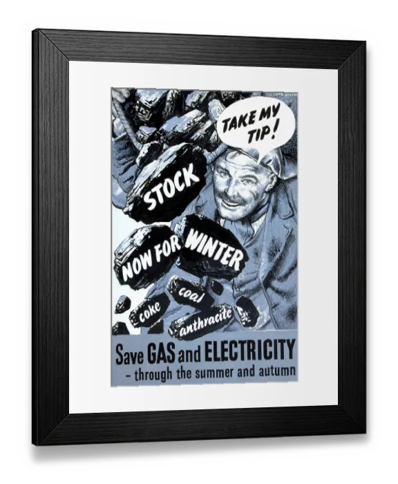 Framed Print : Take my tip! Stock now for winter Framed Print : Take my tip! Stock now for winter