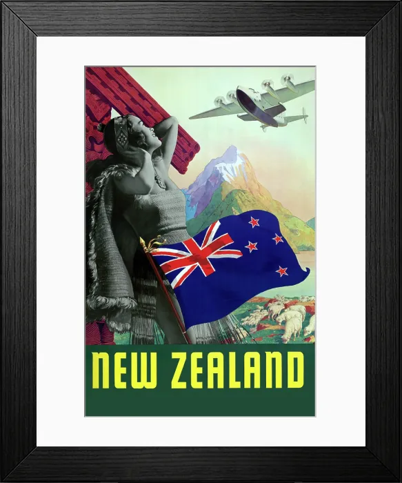 Framed Print : New Zealand Framed Print : New Zealand