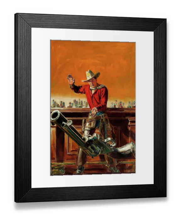 Framed Print : Cattle Kings Die Hard Framed Print : Cattle Kings Die Hard