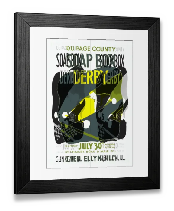 Framed Print : Soap Box Derby Framed Print : Soap Box Derby