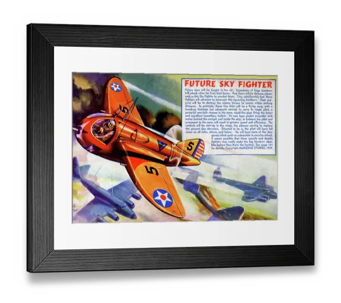 Framed Print : Future Sky fighters Framed Print : Future Sky fighters