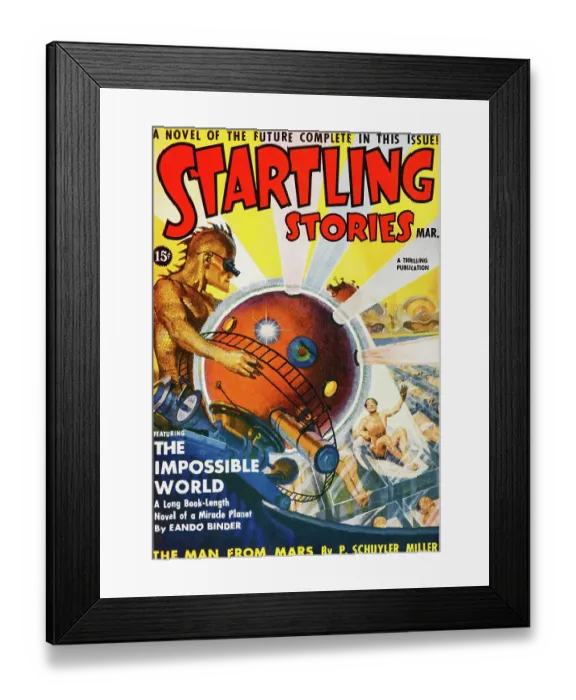 Framed Print : The Impossible World Framed Print : The Impossible World