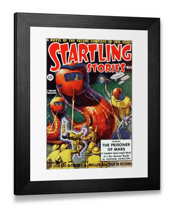 Framed Print : The Prisoner of Mars Framed Print : The Prisoner of Mars