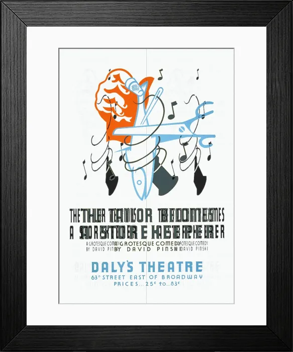 Framed Print : The Tailor Becomes a Storekeeper Framed Print : The Tailor Becomes a Storekeeper