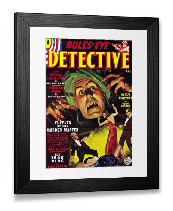 Framed Print : Puppets of the Murder Master Framed Print : Puppets of the Murder Master