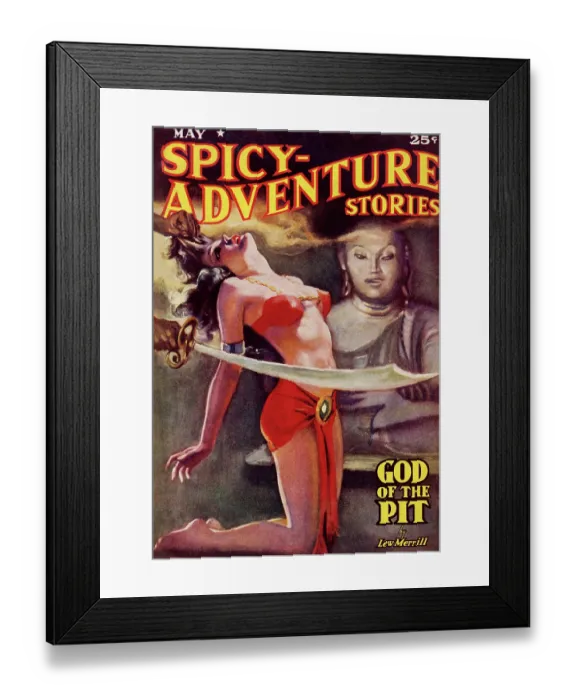 Framed Print : God of the Pit Framed Print : God of the Pit