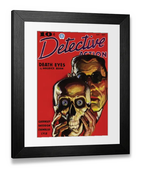 Framed Print : Death Eyes Framed Print : Death Eyes