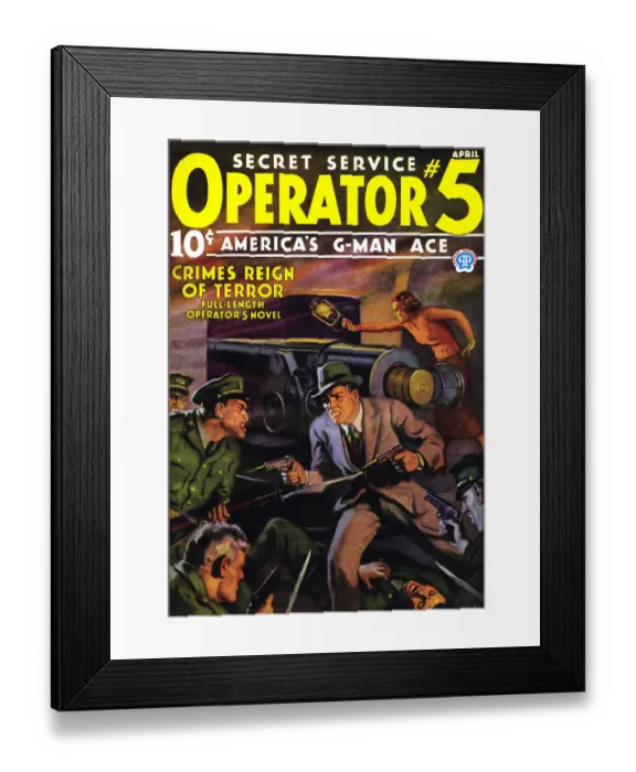 Framed Print : Crime's Reign of Terror Framed Print : Crime's Reign of Terror