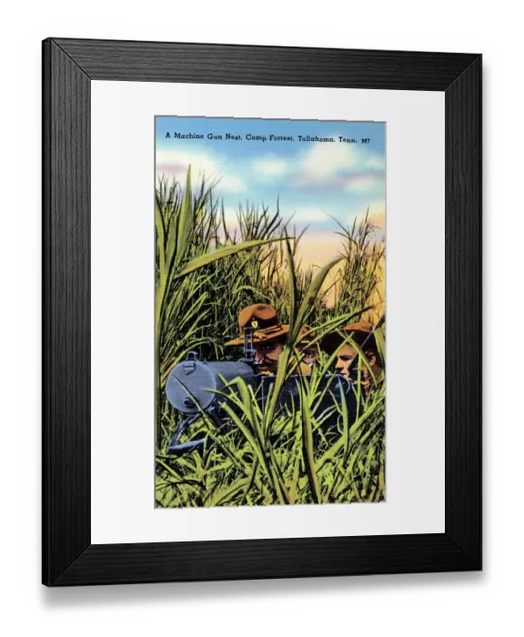 Framed Print : A machine gun nest Framed Print : A machine gun nest