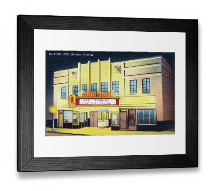 Framed Print : The Hoo Hoo, Gurdon, Arkansas Framed Print : The Hoo Hoo, Gurdon, Arkansas