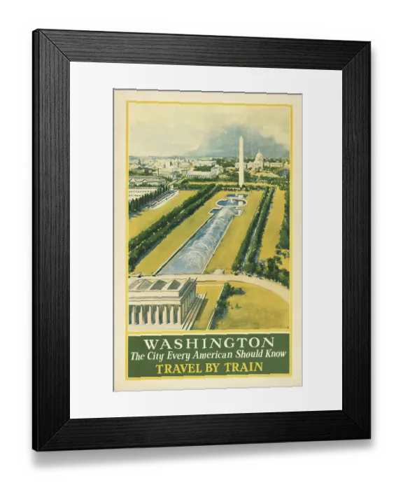 Framed Print : Washington, the city every American should know Framed Print : Washington, the city every American should know