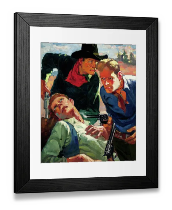 Framed Print : Bad Men of the Sinkhole Framed Print : Bad Men of the Sinkhole