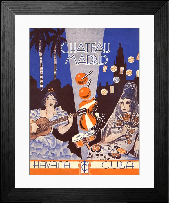 Framed Print : Chateau Madrid Framed Print : Chateau Madrid