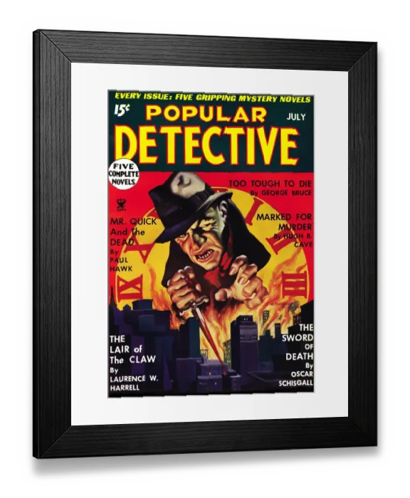Framed Print : Mr. Quick and the Dead Framed Print : Mr. Quick and the Dead