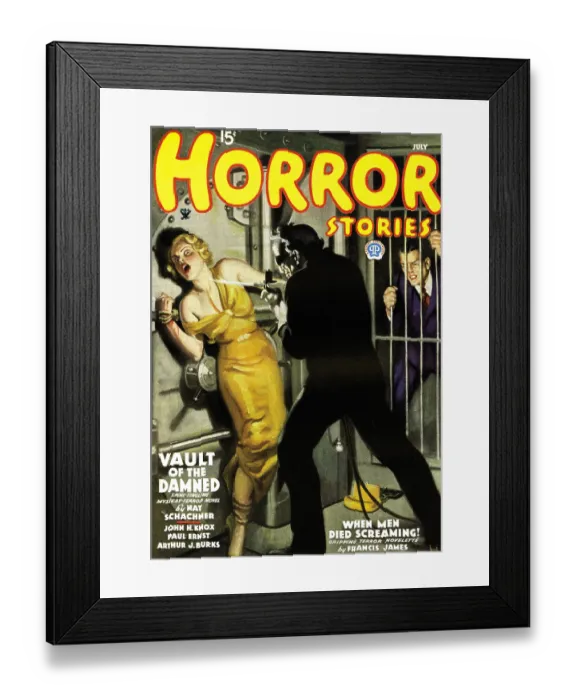 Framed Print : Vault of the Damned Framed Print : Vault of the Damned