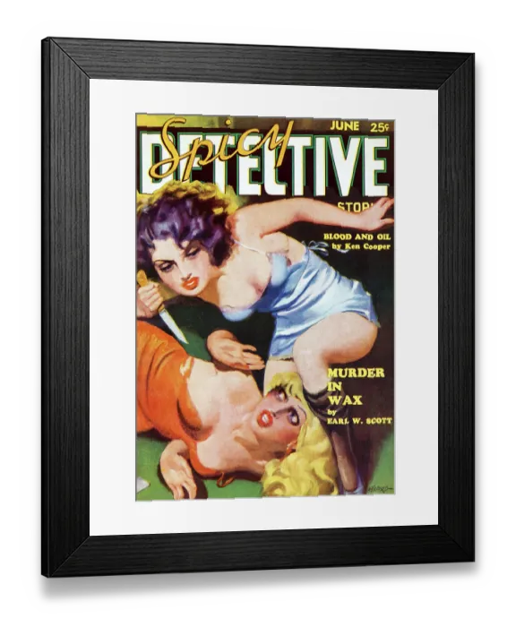 Framed Print : Murder in Wax Framed Print : Murder in Wax