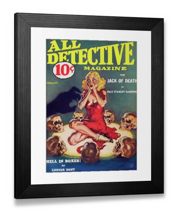 Framed Print : The Jack of Death Framed Print : The Jack of Death