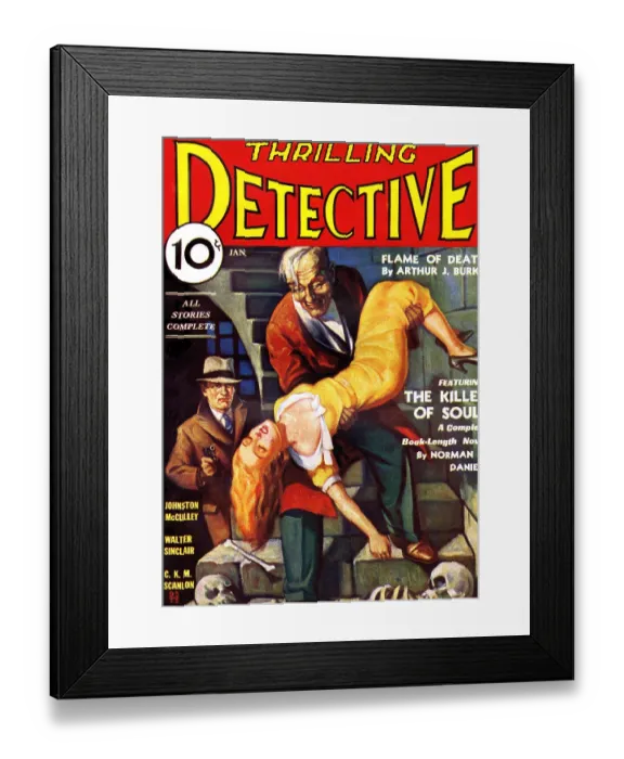 Framed Print : The Killer of Souls