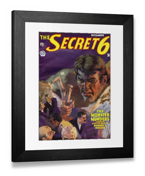 Framed Print : The Monster Murders Framed Print : The Monster Murders