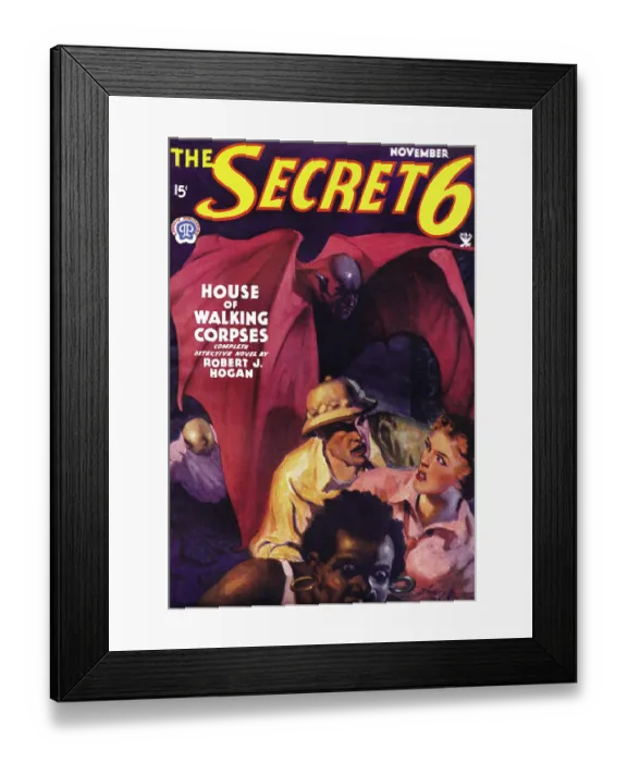 Framed Print : House of Walking Corpses Framed Print : House of Walking Corpses