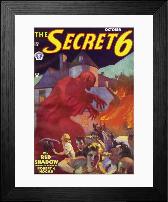 Framed Print : The Red Shadow Framed Print : The Red Shadow