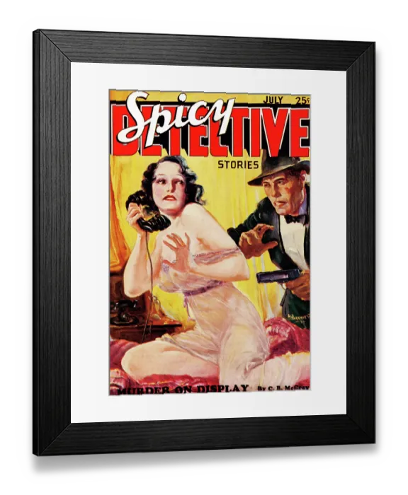 Framed Print : Murder on Display Framed Print : Murder on Display