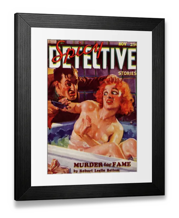 Framed Print : Murder for Fame Framed Print : Murder for Fame