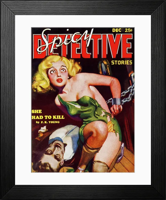 Framed Print : She Had to Kill Framed Print : She Had to Kill