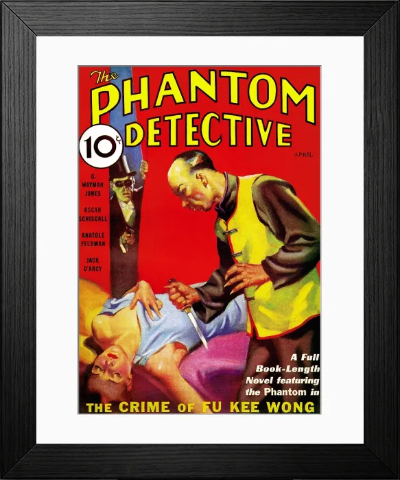 Framed Print : The Crime of Fu Kee Wong Framed Print : The Crime of Fu Kee Wong