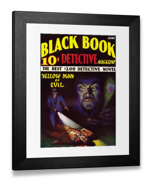Framed Print : Yellow Man of Evil Framed Print : Yellow Man of Evil