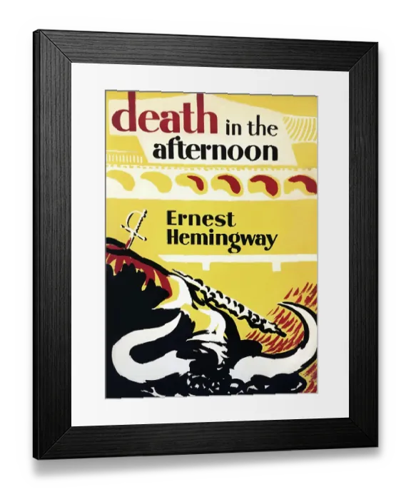 Framed Print : Death in the Afternoon Framed Print : Death in the Afternoon