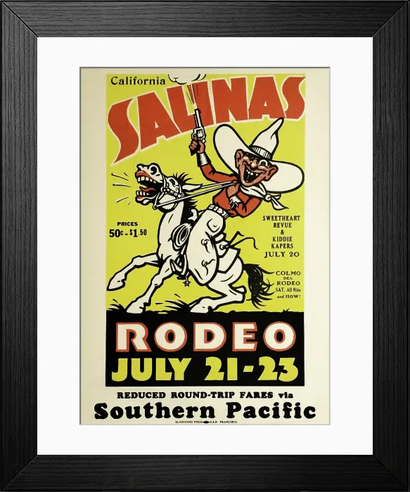 Framed Print : Salinas Rodeo Framed Print : Salinas Rodeo