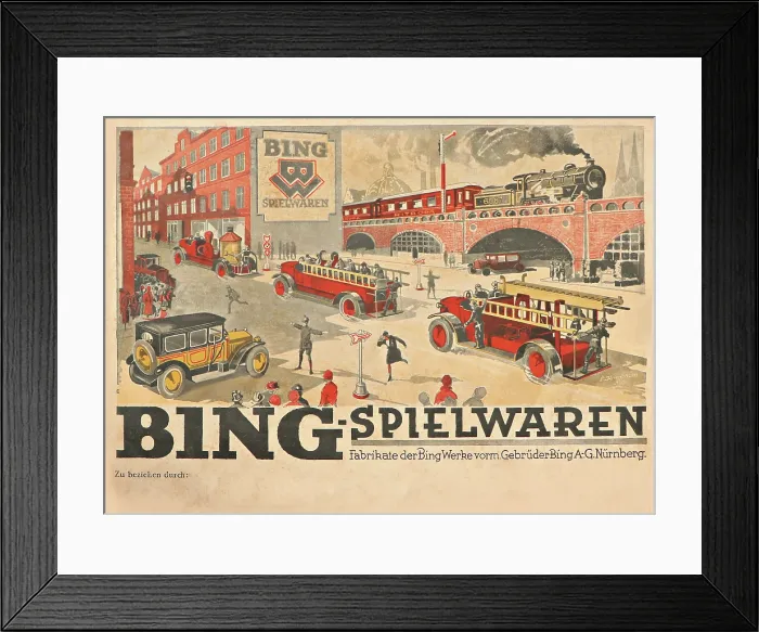 Framed Print : Bing Spielwaren Framed Print : Bing Spielwaren