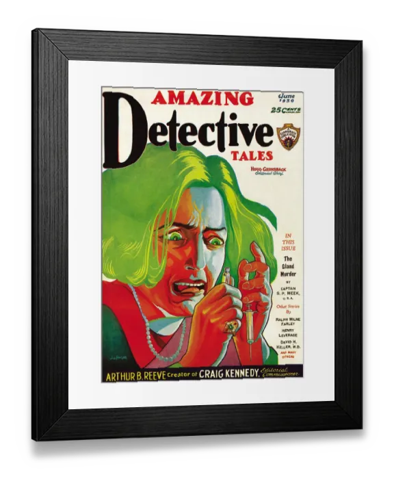Framed Print : The Gland Murder Framed Print : The Gland Murder