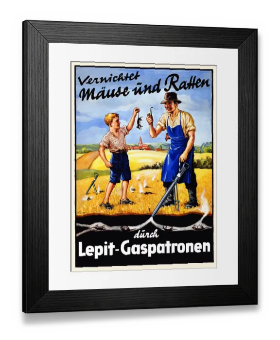 Framed Print : Lepit-Gaspatronen Framed Print : Lepit-Gaspatronen