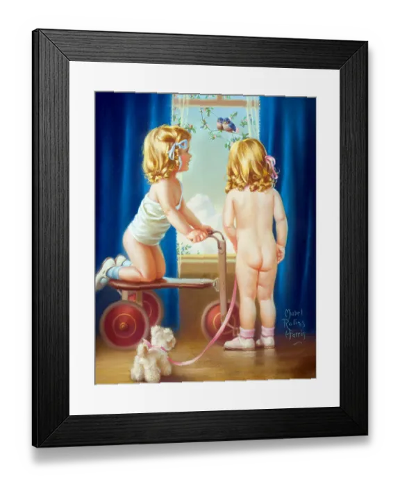 Framed Print : Watching the Birds Framed Print : Watching the Birds
