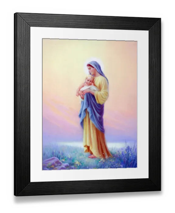 Framed Print : Madonna and Child I