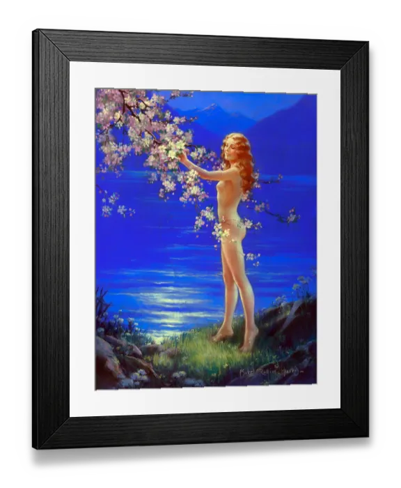 Framed Print : Bloom. Mabel Rollins Harris (1896-?) [active 1920s-40s] was an American