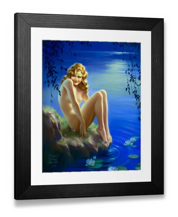 Framed Print : At Water's Edge Framed Print : At Water's Edge