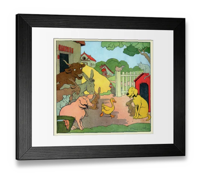 Framed Print : Back at the Farm Framed Print : Back at the Farm