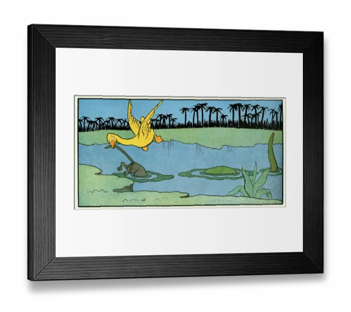 Framed Print : Gedeon Rescues Monkey Framed Print : Gedeon Rescues Monkey