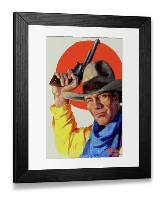 Framed Print : The Lawman Framed Print : The Lawman